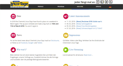 Desktop Screenshot of chemnitzer.linux-tage.de
